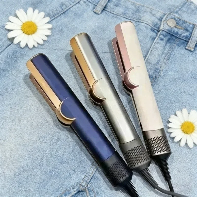 Ions négatifs fer à lisser double usage sec humide 25 lumière luxe Non endommagé moelleux pince à cheveux sèche-cheveux fer à friser outils de cheveux