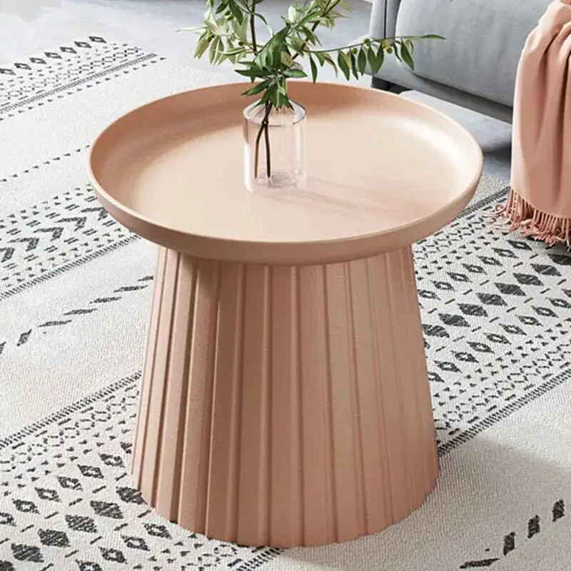 

Table Plastic Aesthetic Minimalist Korea Modern Coffee Nordic Side Table Design Hallway Meubles De Salon Living Room Furniture