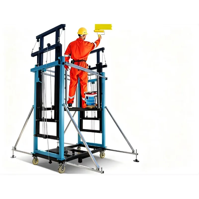 Heavy Duty ZLP Electric Suspended Platform Construction Hanging Basket Scaffold Lift for Exterior Wall Construction Work