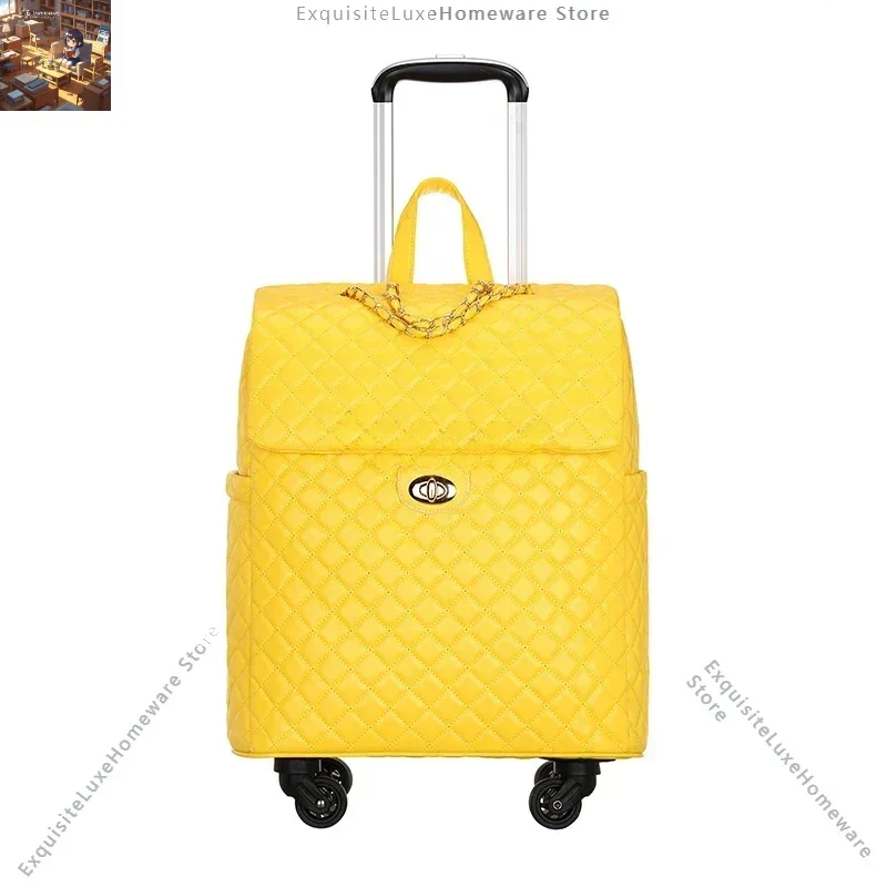 

Boarding Waterproof British Hand Holding Universal Wheel Trolley Suitcase Short Distance Luggage Bag