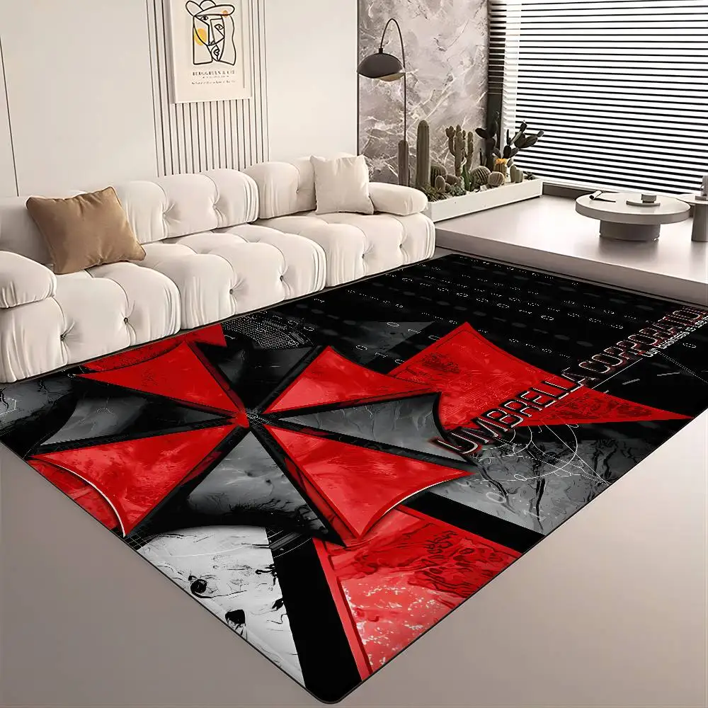 Horror Movie U-Umbrella C-Corporation Door Mat Washable Non-Slip Living Room Sofa Chairs Area Mat Kitchen Doormat Area Rug