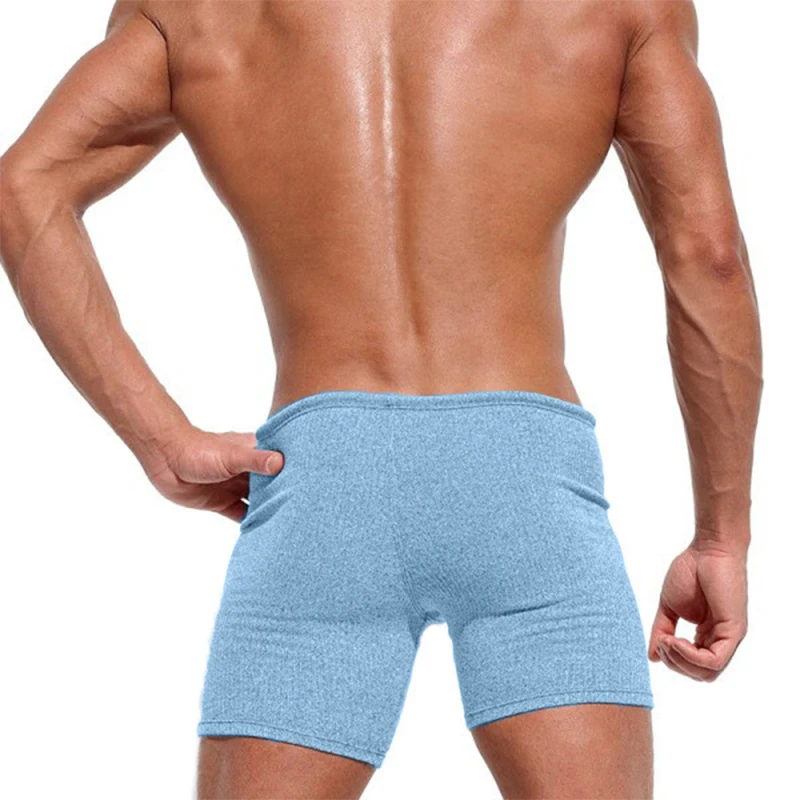 Autumn Winter New Men Slim Sports Shorts EU US Style Fitness Running Training Casual Skinny Workout Short Trousers