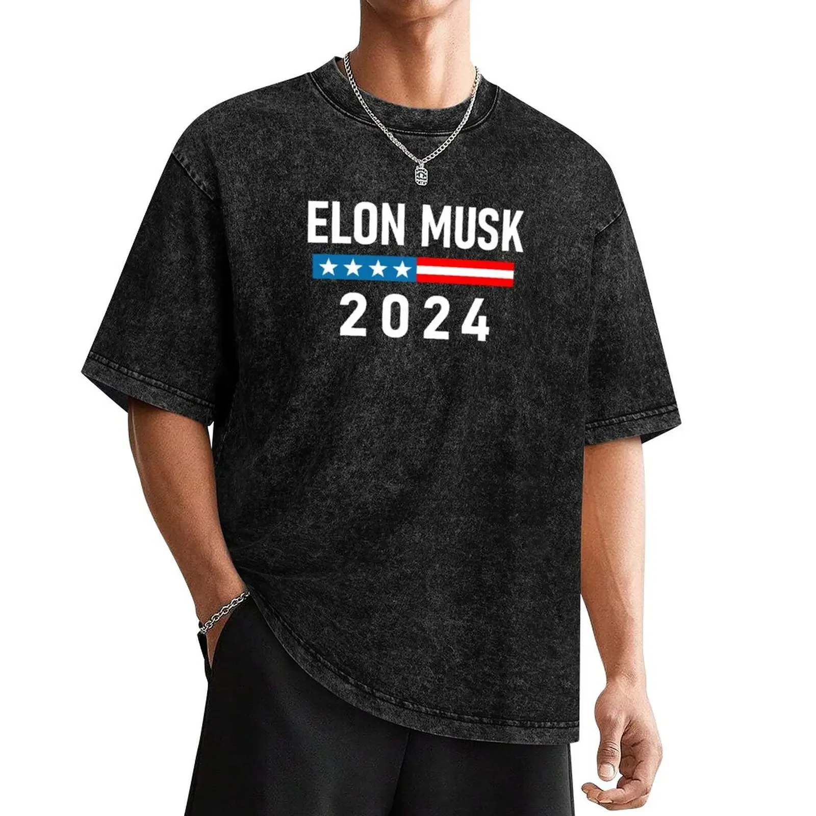 Elon Musk 2024 Vote Elon Musk T-Shirt vintage oversizeds mens designer clothes