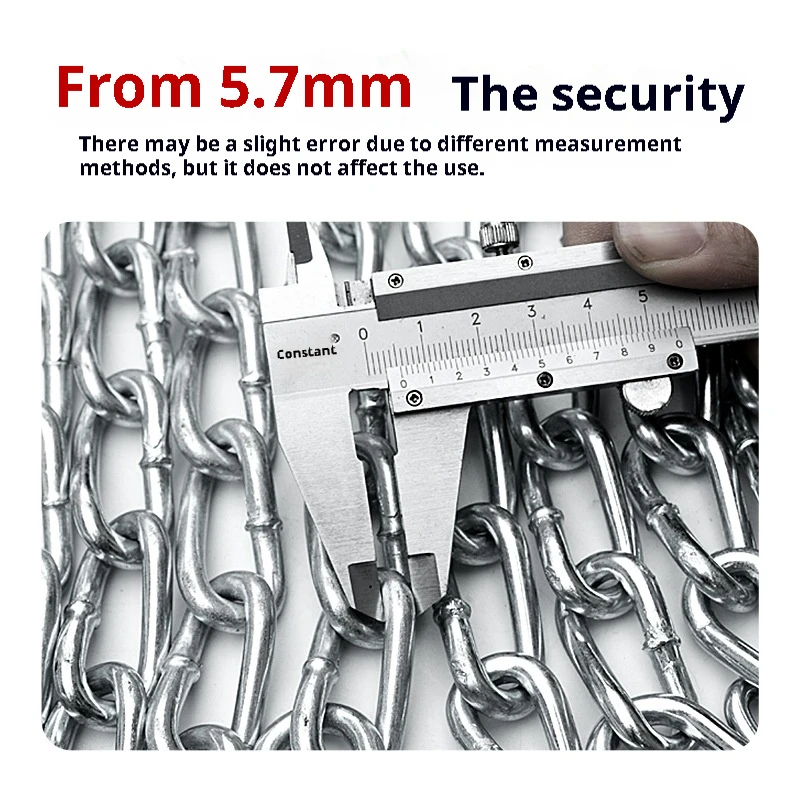 Heavy-Duty Roller Chain Car Snow Chains Zinc Finish for Tyre Protection
