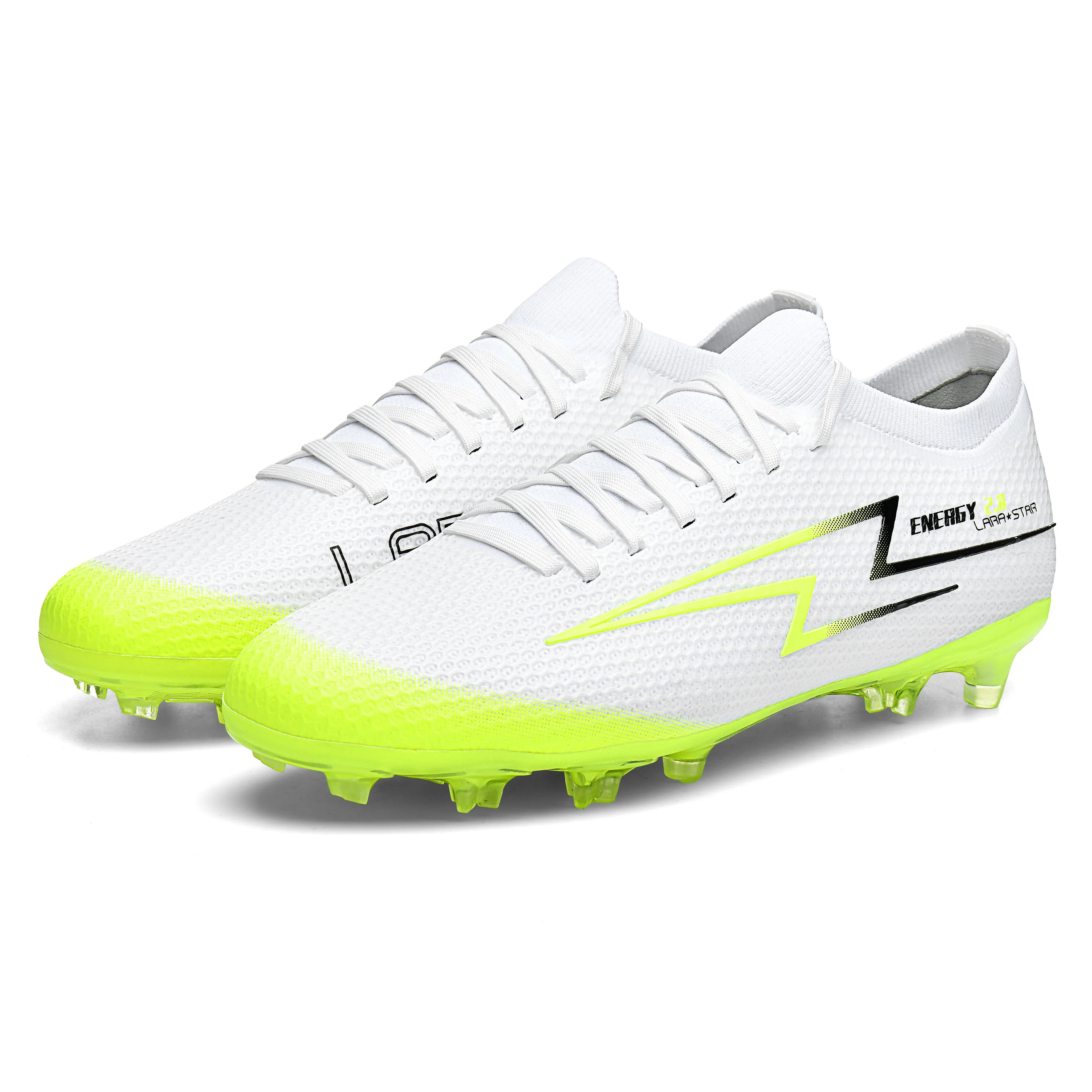 New hot summer soccer shoes long spikes short spikes children's sports shoes lawn running shoes spike shoes