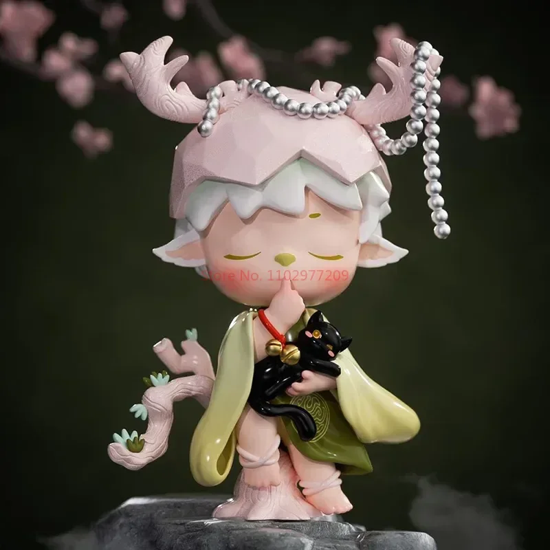 Heyone Mimi Mtyh Mountain And Sea Gods Series Blind Box Kawaii Mystery Surprise Action Figure Model Cute Collectible Toy Gift