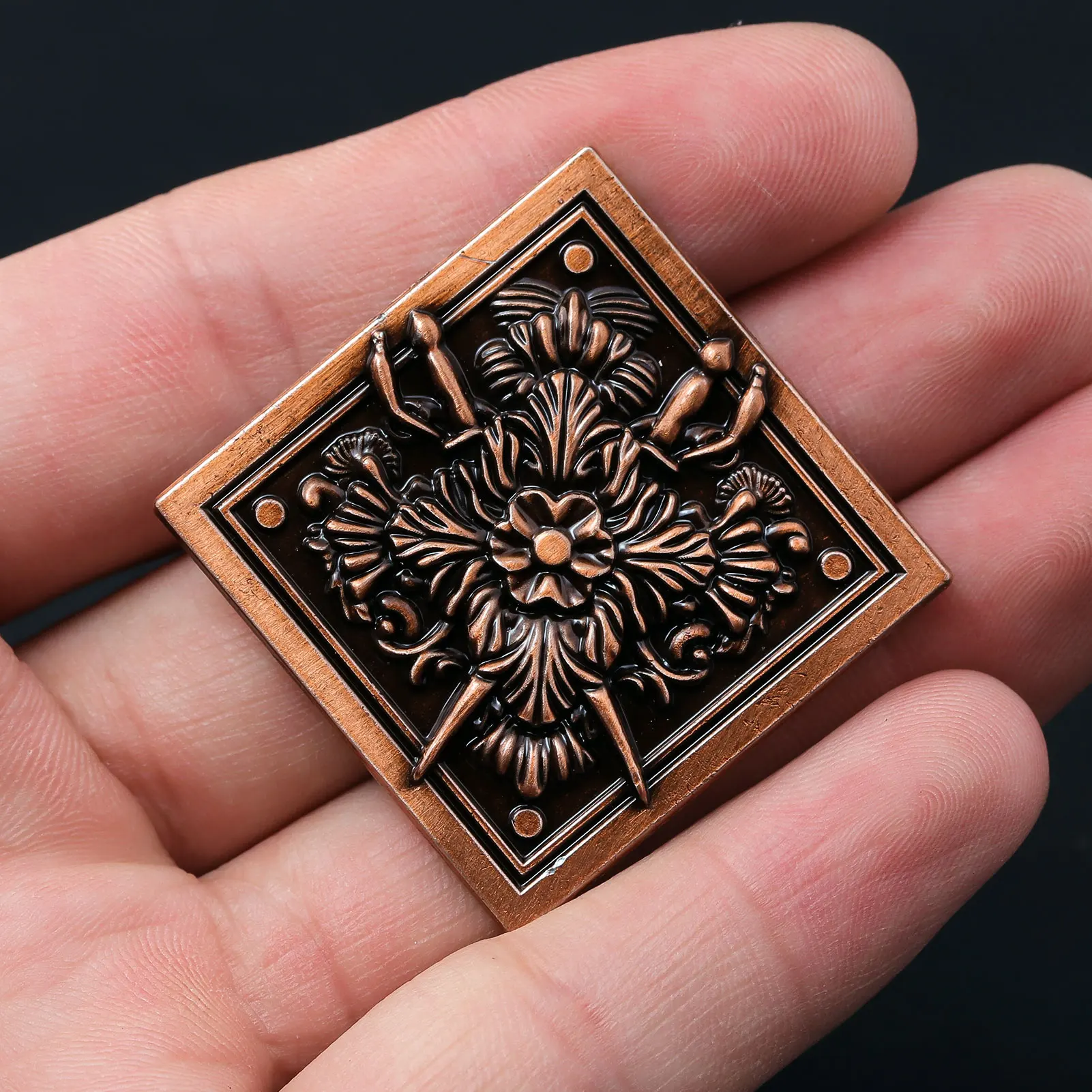 لعبة الشر المقيم المحيطي 8 عملة حورية البحر يونيكورن الشمس والقمر مجموعة النحاس الأحمر القديمة عملة تذكارية عتيقة