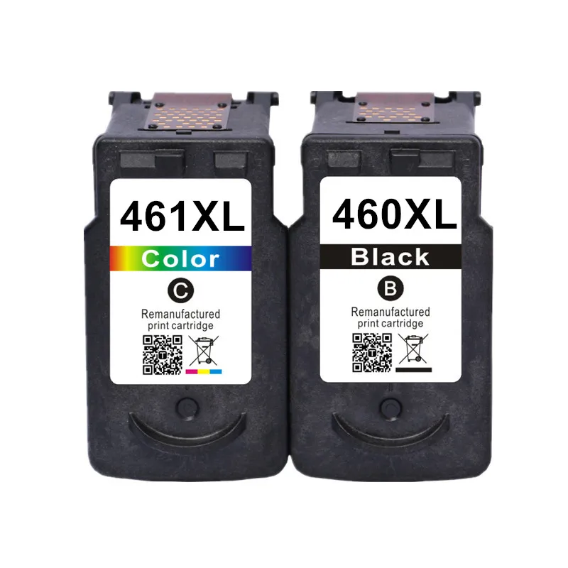 Remanufactured For Canon PG 460 CL 461 pg-460 cl-461 Ink Cartridge 460XL 461XL PG460 CL461 Pixma TS5340 TS7440 Printer