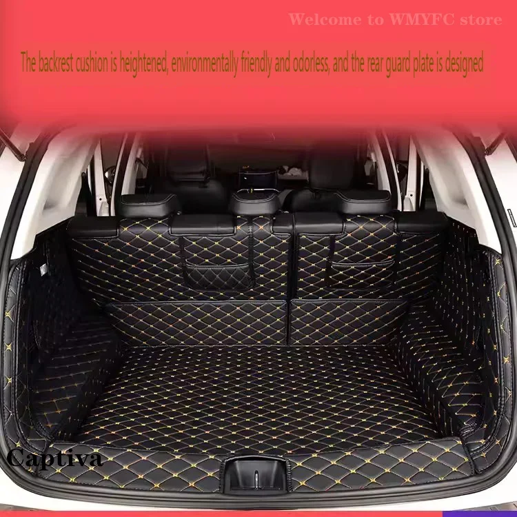 5/6/7 Seats Full Coverage Custom Car Trunk Mats For Chevrolet Captiva Wuling 530 2021 2022 2023 2024 Interior Details