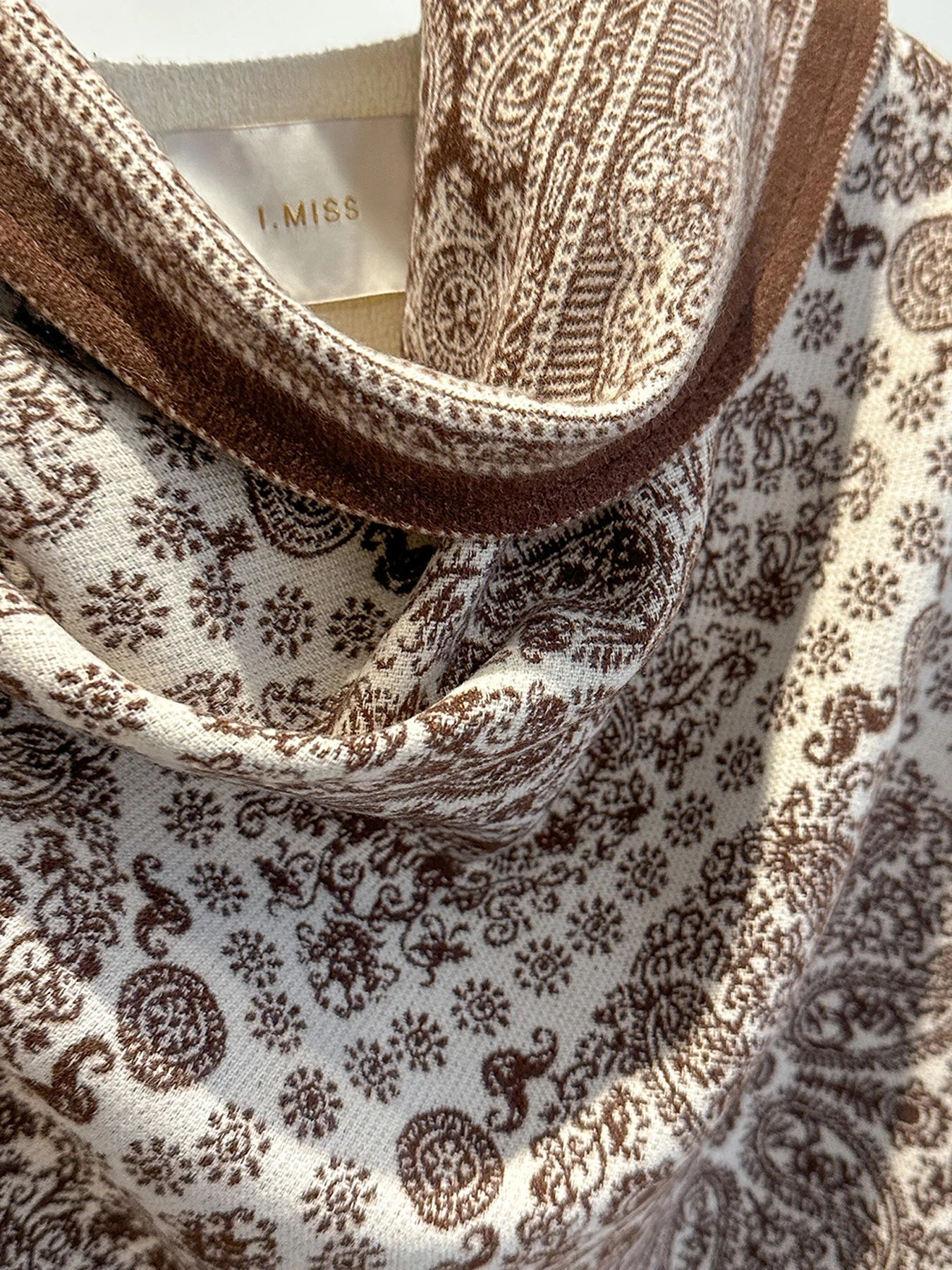 Frauen Paisley Print Kaschmir Schal Nachahmung Pashmina Schal Weiche Warme Winter Wrap Modische Weibliche Design Decke Bufanda – Detail 16