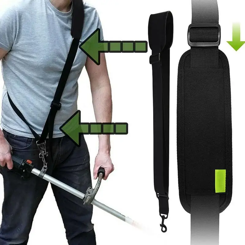 Lawn Mower Shoulder Strap Universal Grass Brush Cutter Belt Widened And Thickened Lawn Mower Shoulder Strap Gardening Tools