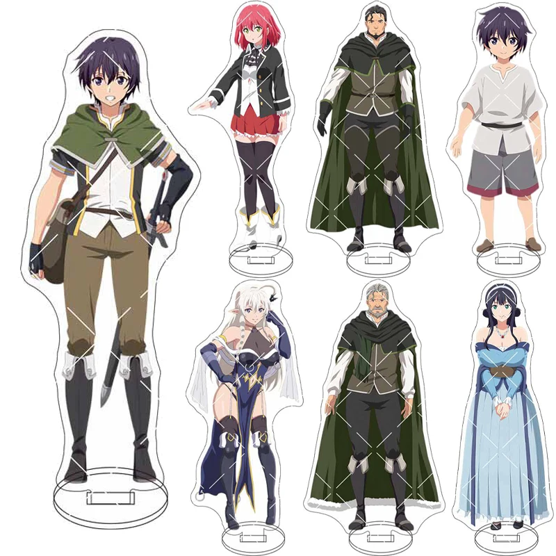 16CM Anime The Failed Sage's Academy Domination ‌   Figur Efutaru Eftal Anasutashia Merin Acryl-Ständer Cosplay-Ornamente Geschenke