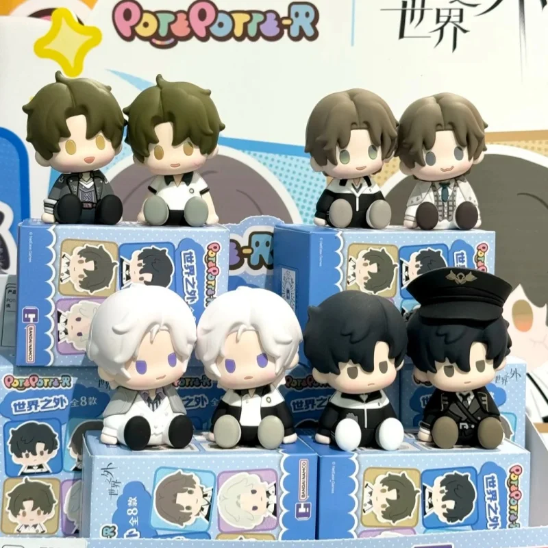 

Original Bandai Potepotte R Beyond The World Epoxy Resin Sitting Blind Box Figure Classic Trendy Toy Desktop Ornament Gifts