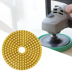 4 Inch 1pcs Wet/Dry Diamond Polishing Pads Sanding Grinding Disc Marble Granite Polisher Flexible Stone Ceramic Tile Hand Tools