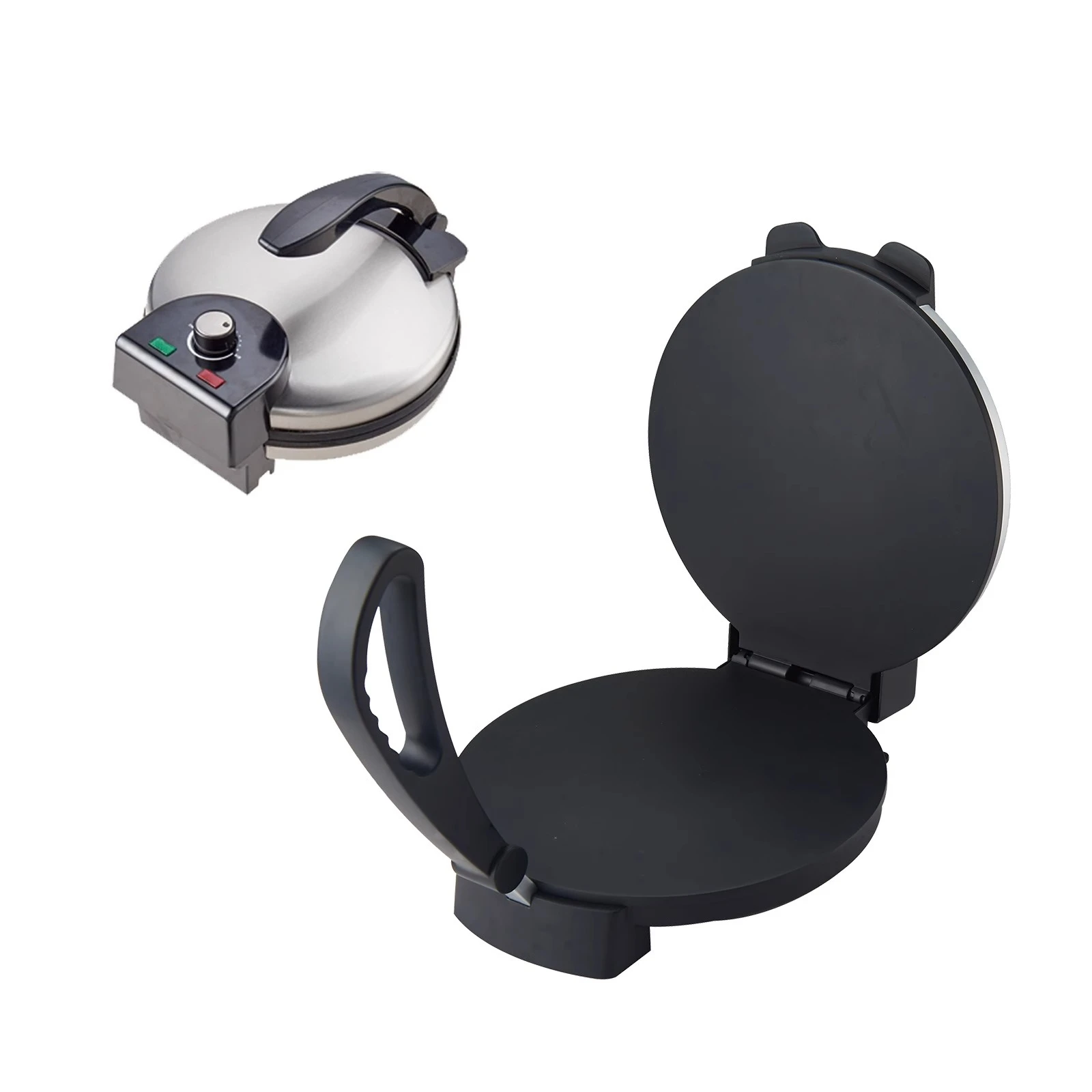 Fabricante de crepe elétrico 507 - grelha de panqueca estilo europeu com aquecimento automático para uso doméstico