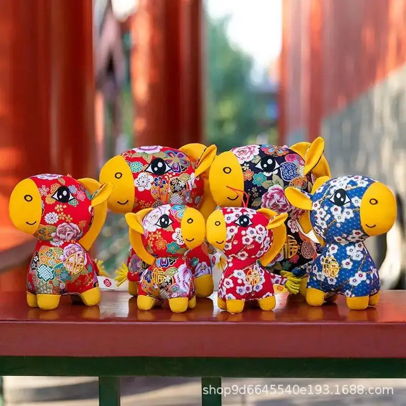 

Lucky Pony Plush Doll, 2026 Zodiac Year Mascot, Festive Cartoon Pendant, Ideal for New Year and Spring Festival Decorations.