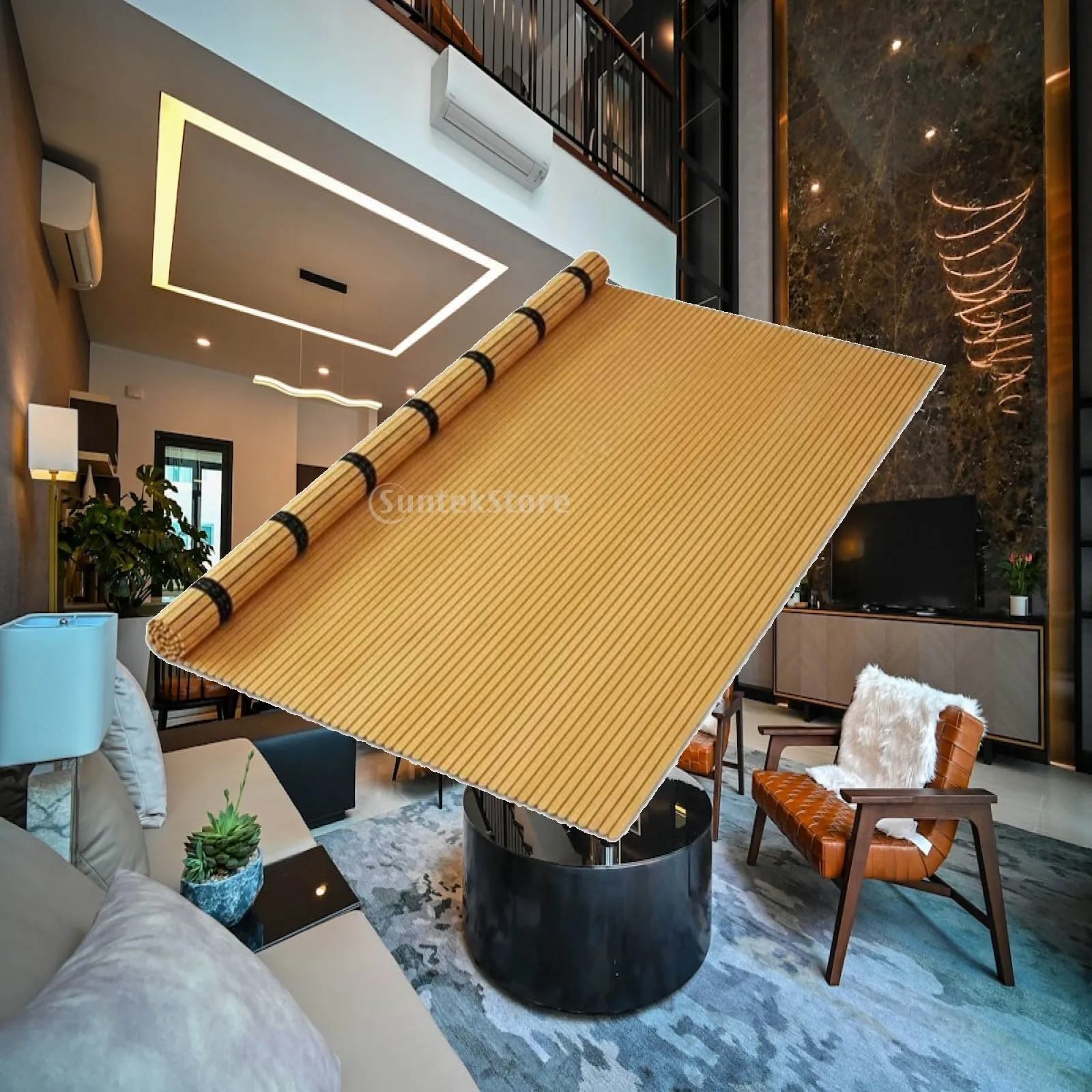 Bamboo Folding Bed Board Adaptable Thick Wood Slat Strong Support Breathable Folding Bed Base for Home Sofa Bed Chair
