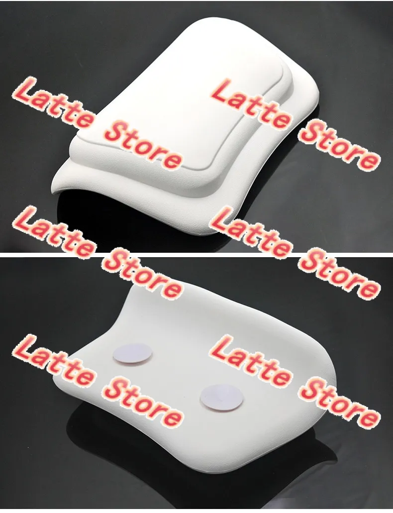 No installation required for home bathroom bathtub bath cushion pillow bath special non-slip high elasticity neck pad pillow