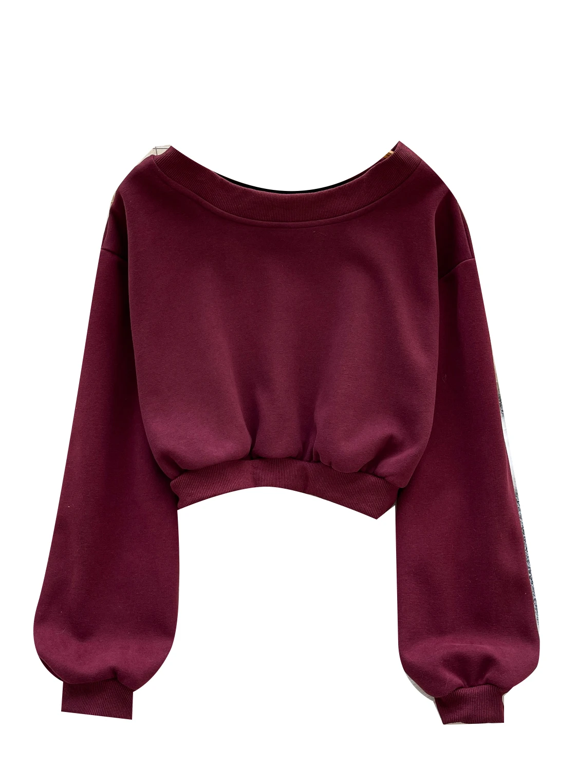 트렌디한 레이지 슬레 라운드 네 롱 스웨트 여성용 스웨트셔츠 루즈핏 캐주얼 탑 가을 2025 한국 버전