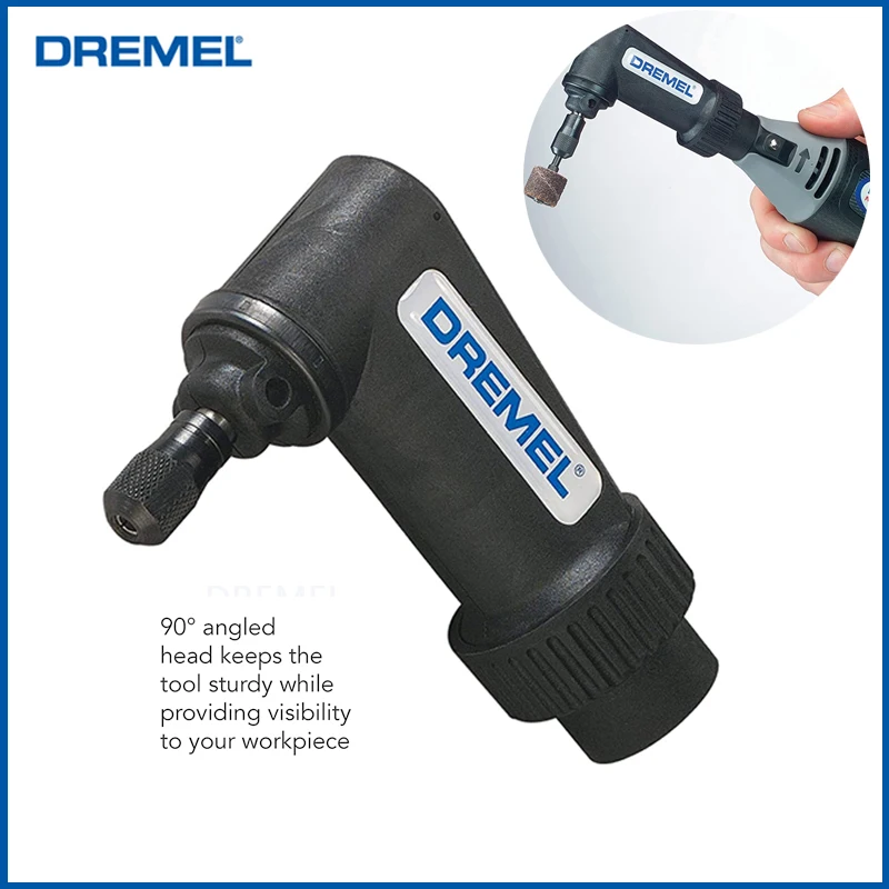 Dremel 575 Right Angle Attachment Work For Dremel Tool Models 300 400 4000 3000 8200 275 Electric Grinders Fast Installation