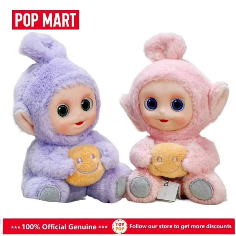 بقعة السلع الأصلية POPMART هوائي الطفل سلسلة قل مرحبا يده صندوق أعمى دمية لطيف الفينيل ألعاب من نسيج مخملي الديكور فتاة هدية #6