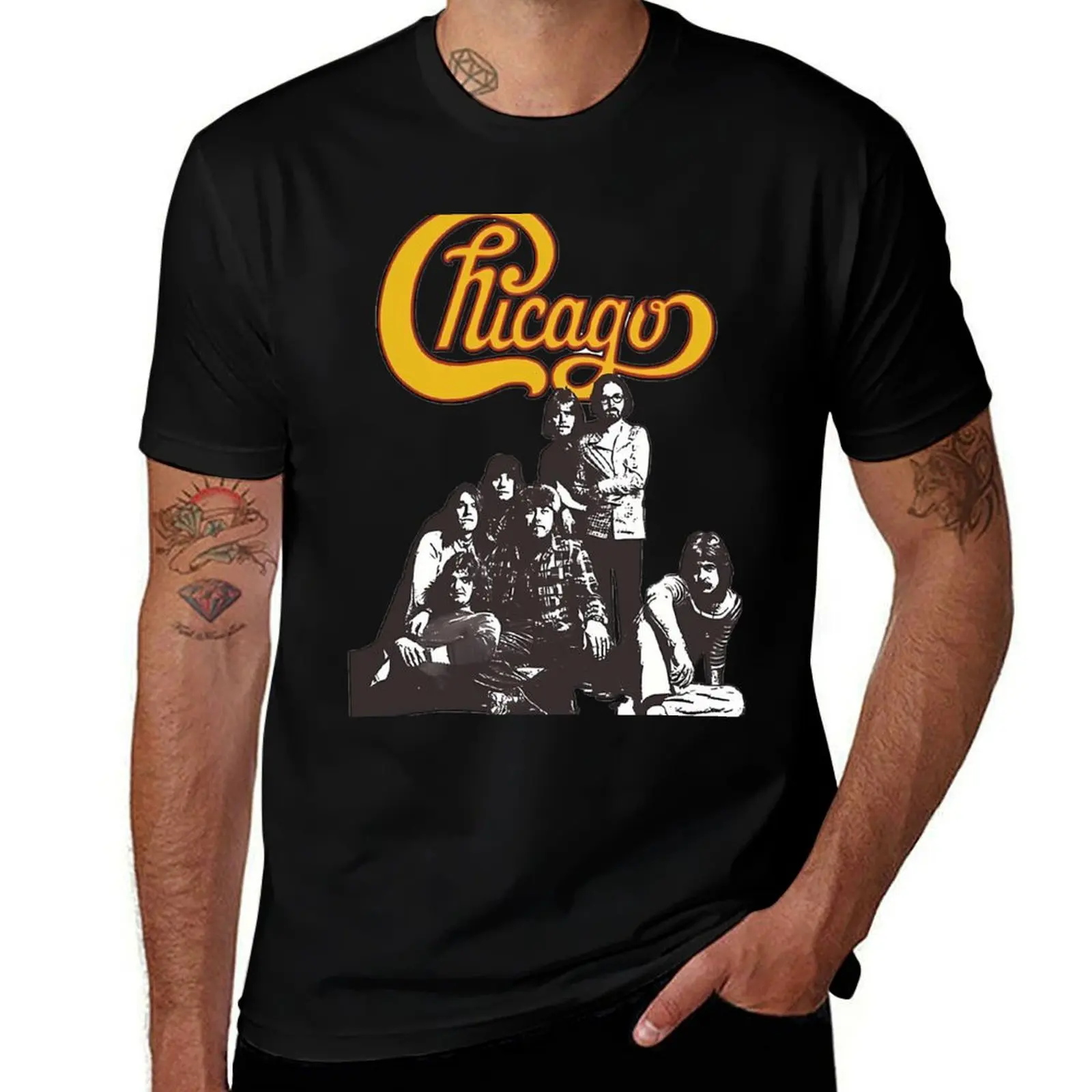 

we#12, classic band-Chicago- music #Chicago# band music #Chicago# classic rock #Chicago# T-Shirt quick-drying t shirt for men