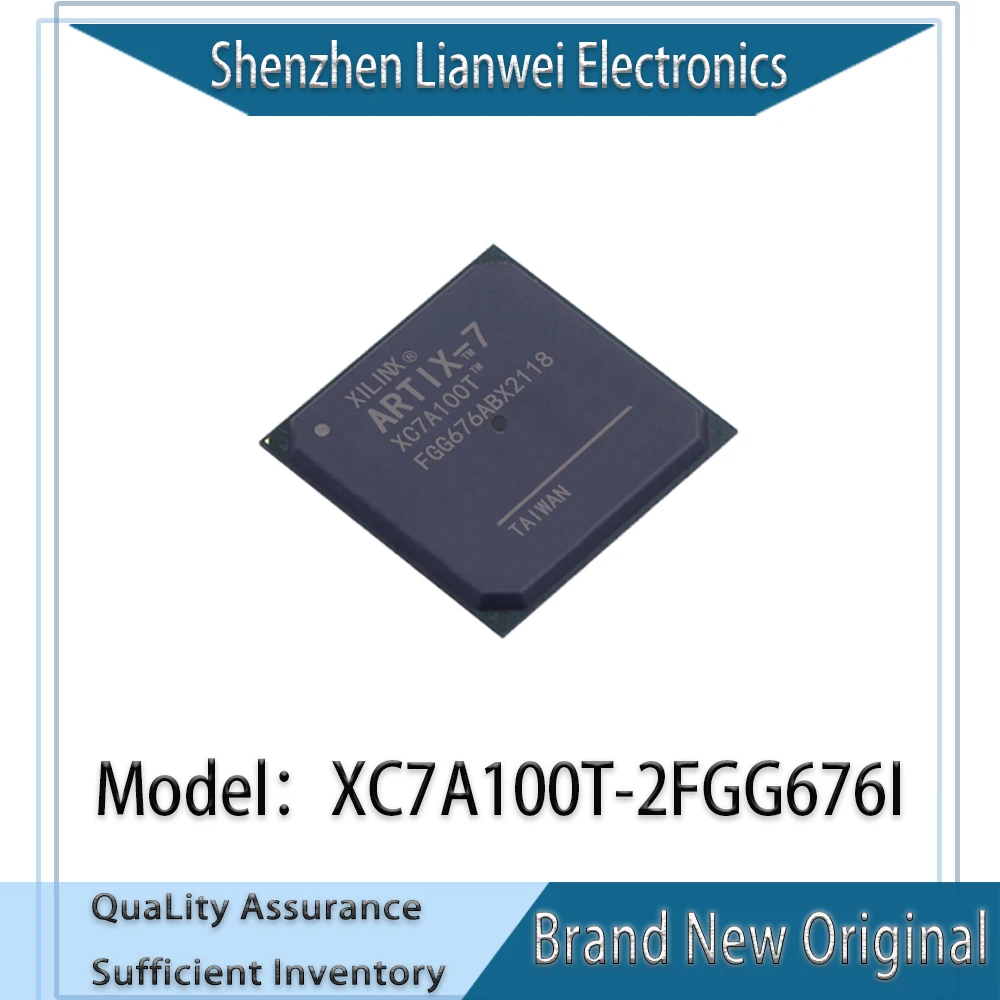 

100% New Original XC7A100T-2FGG676I XC7A100T IC Chipset FBGA-676