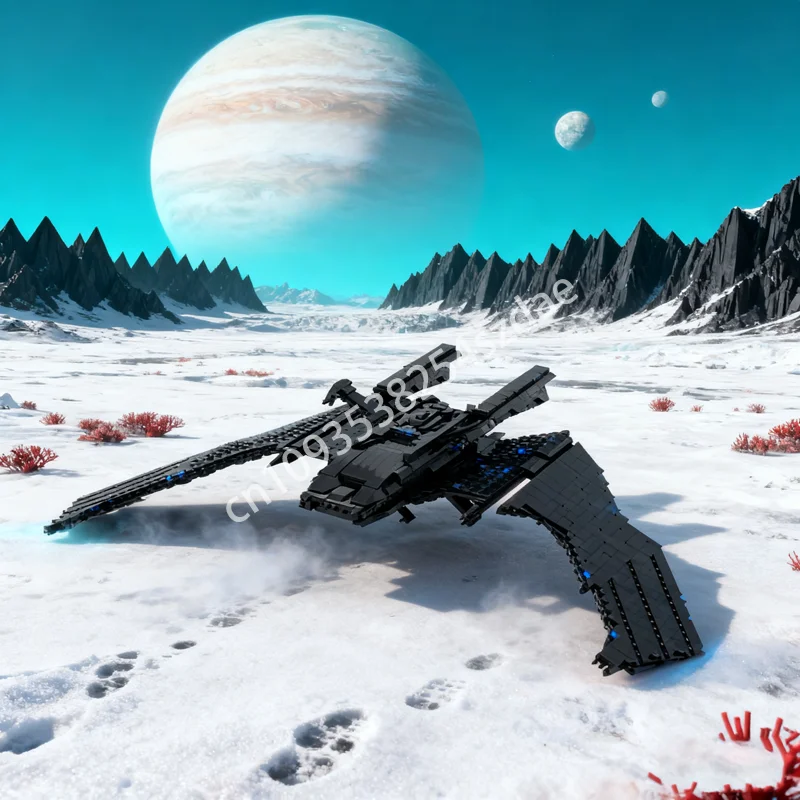 

1995pcs MOC Reman Scimitar Spaceed Model Building Blocks Construction Creative Education Toy Brick Kids Christmas Gifts Birthday