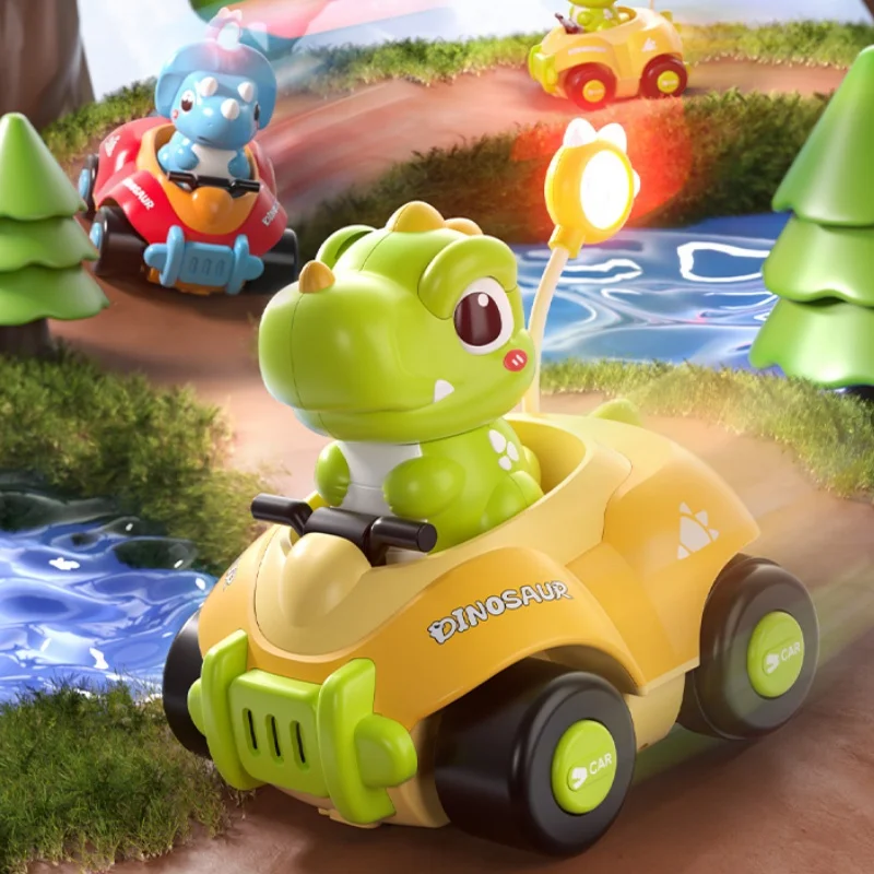 

Electric Dinosaur Remote Control Car Children'S Toy Car Boy Two-Person Battle Baby Birthday Gift 3-6 Years Old