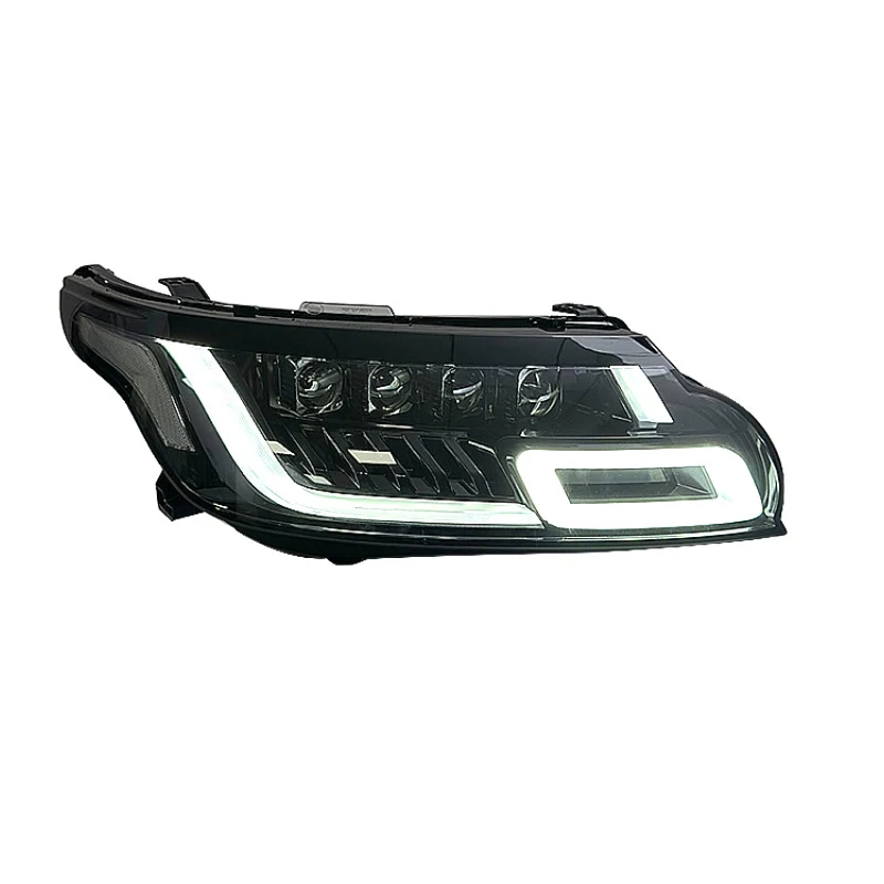 

Светодиодные фары для автомобилей Land Rover Range Rover Sport, сборка для моделей 2014-2017 годов, новые и модифицированные, с дневными ходовыми огнями и линзами