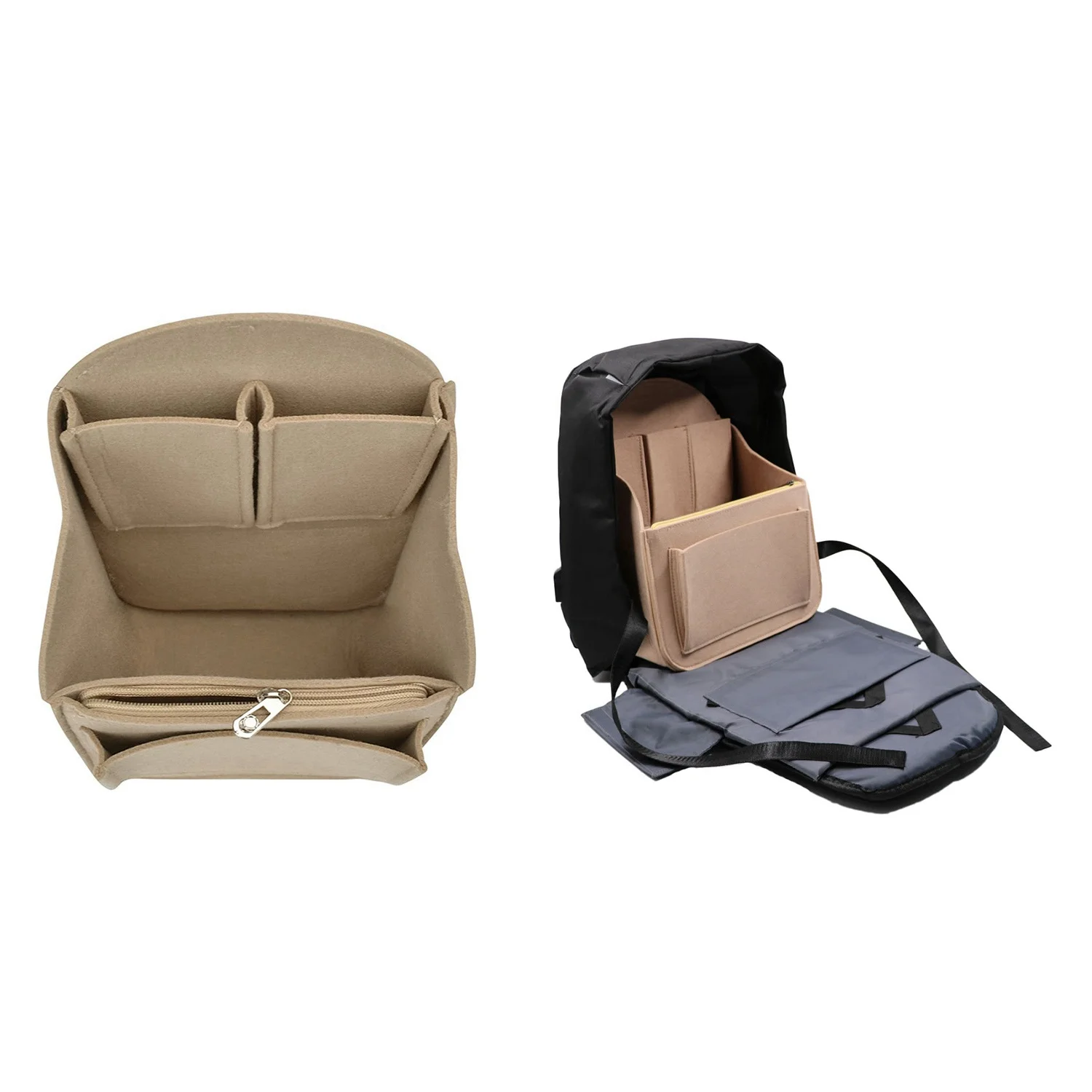 Ab42-2Pcs Felt Back… - image