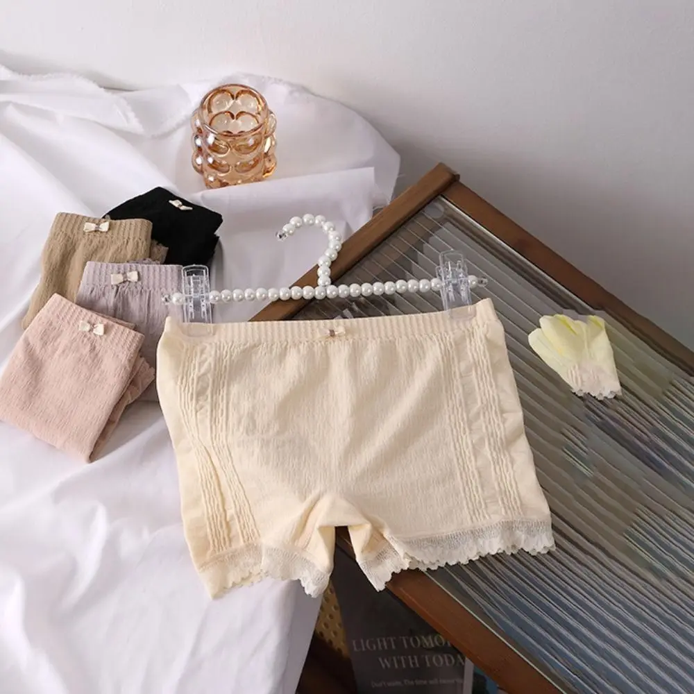 슬리밍 JK 안전 바지 눈부심 방지 울트라 얇은 매끄러운 반바지 통기성 속옷 짧은 레깅스 비치