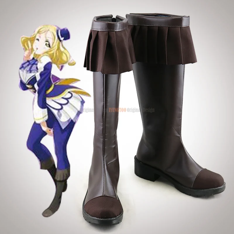 LoveLive!Sunshine!! Kurosawa Dia Anime Characters Shoe Cosplay Shoes Boots Party Costume Prop