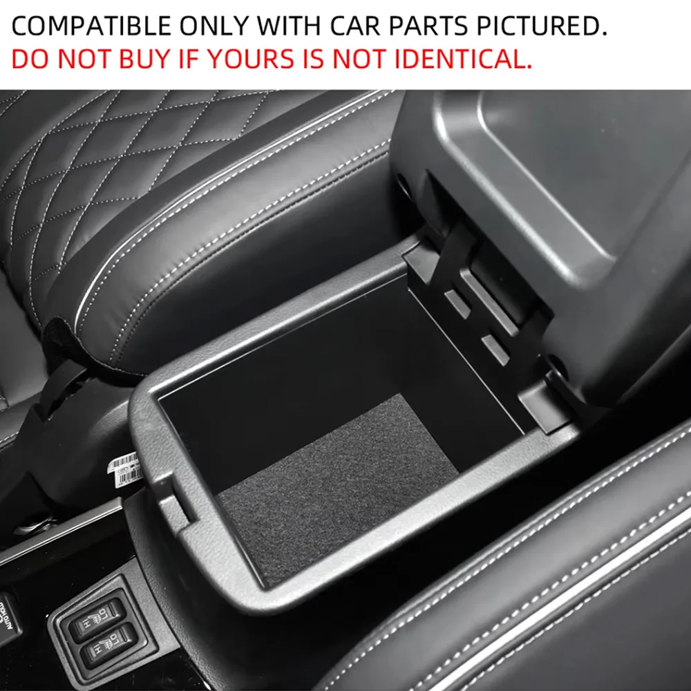 For Mitsubishi Outlander 2019 2020 2021 2022 2023 ABS Car Armrest Storage Box Central Console Organizer Tray Auto Accessories view 2