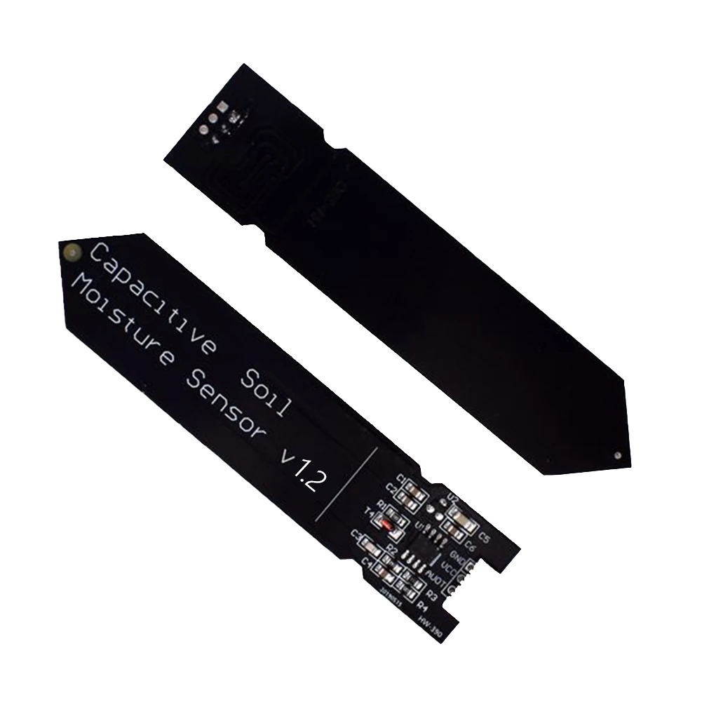 Módulo capacitivo 3.3-5.5V DC da placa do sensor de umidade do solo HW-390 com cabo de alimentação