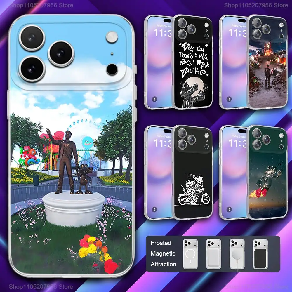 

A-AlvaroS Singer D-Diaz Phone Case For iPhone 11,12,15,14,13,17,16,Pro,Plus,E,Max,Air,Mini Magnetic Frosted Cover