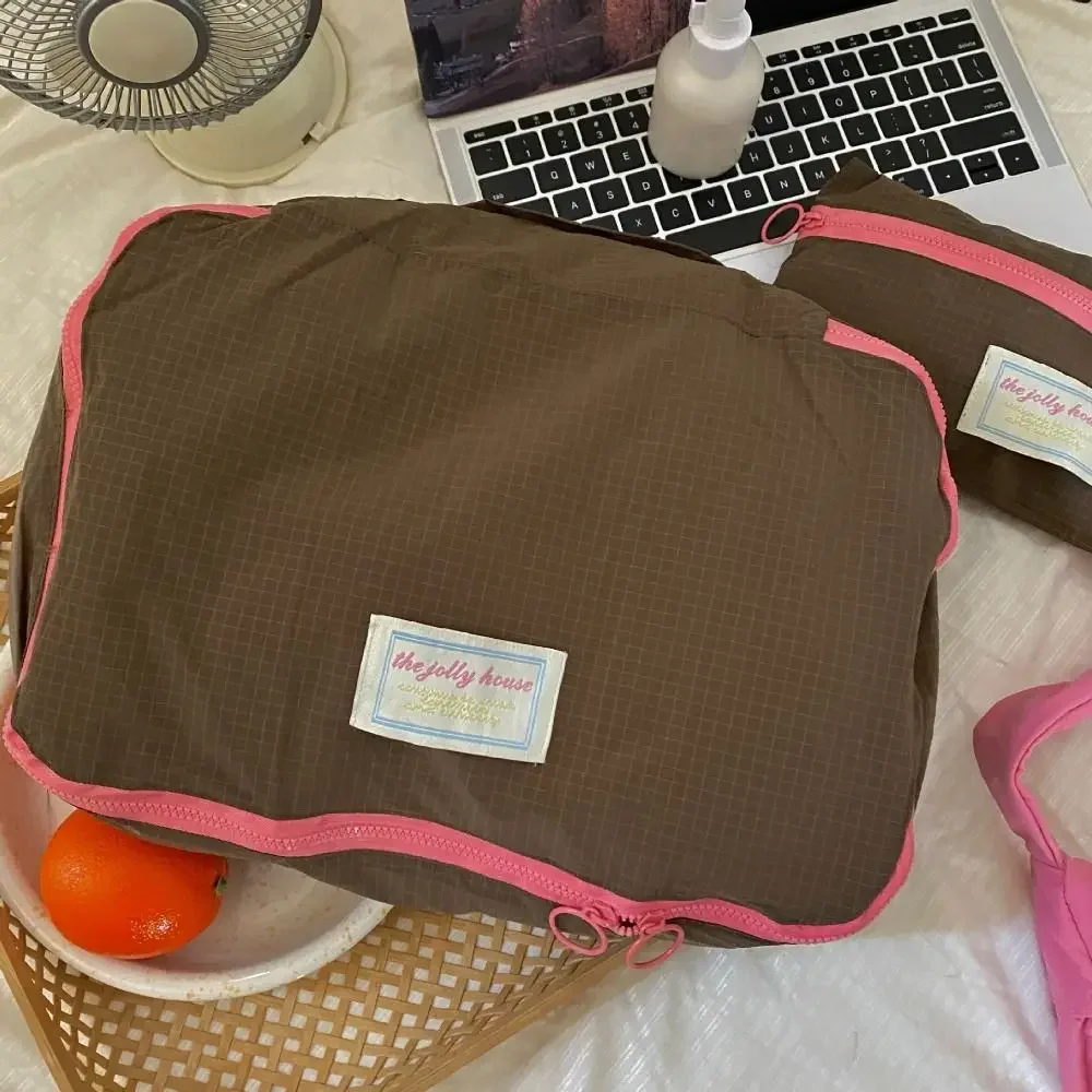 

Многоцветная дорожная сумка для хранения, многоразмерный многофункциональный чемодан, сумка для упаковки, сжимаемая сумка большой емкости на молнии