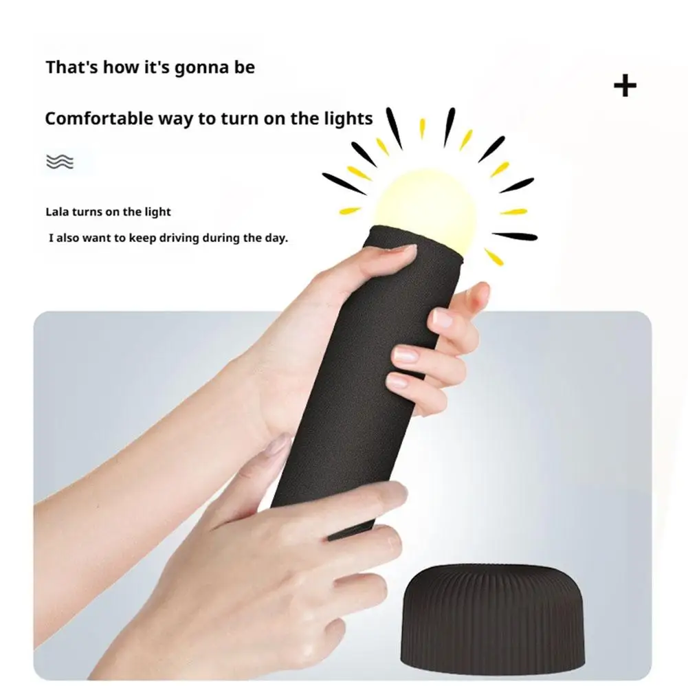 LED ضوء الليل الجدول النوم ليلة مصباح اليد سحب التبديل قابلة للشحن جو الجدول مصباح لغرفة النوم الديكور هدية عيد ميلاد #3