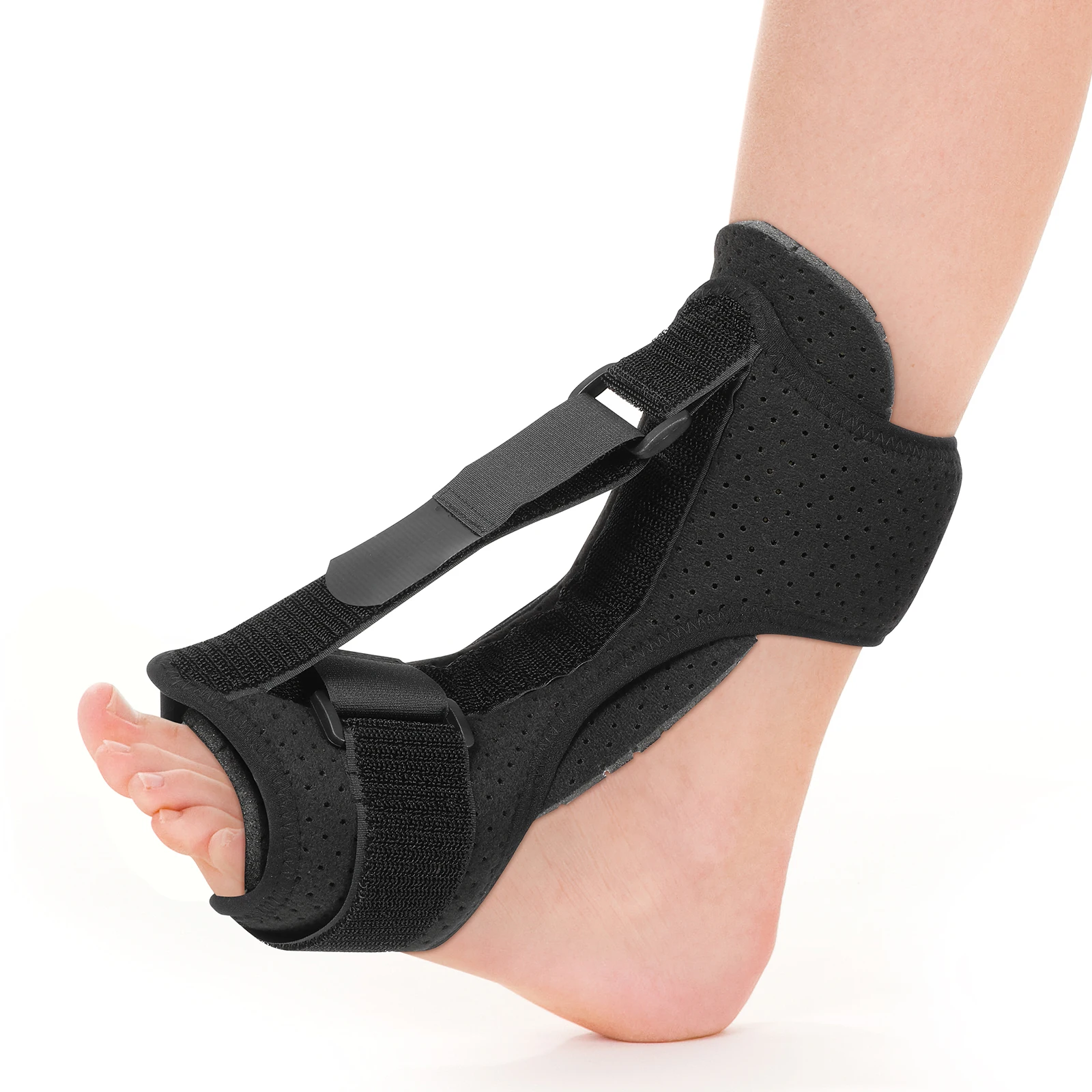 

Ankle Brace Support Breathable Material Adjustable Angle Fixing Straps Ankle Sprain Foot Fracture Reinforce Kids Pain