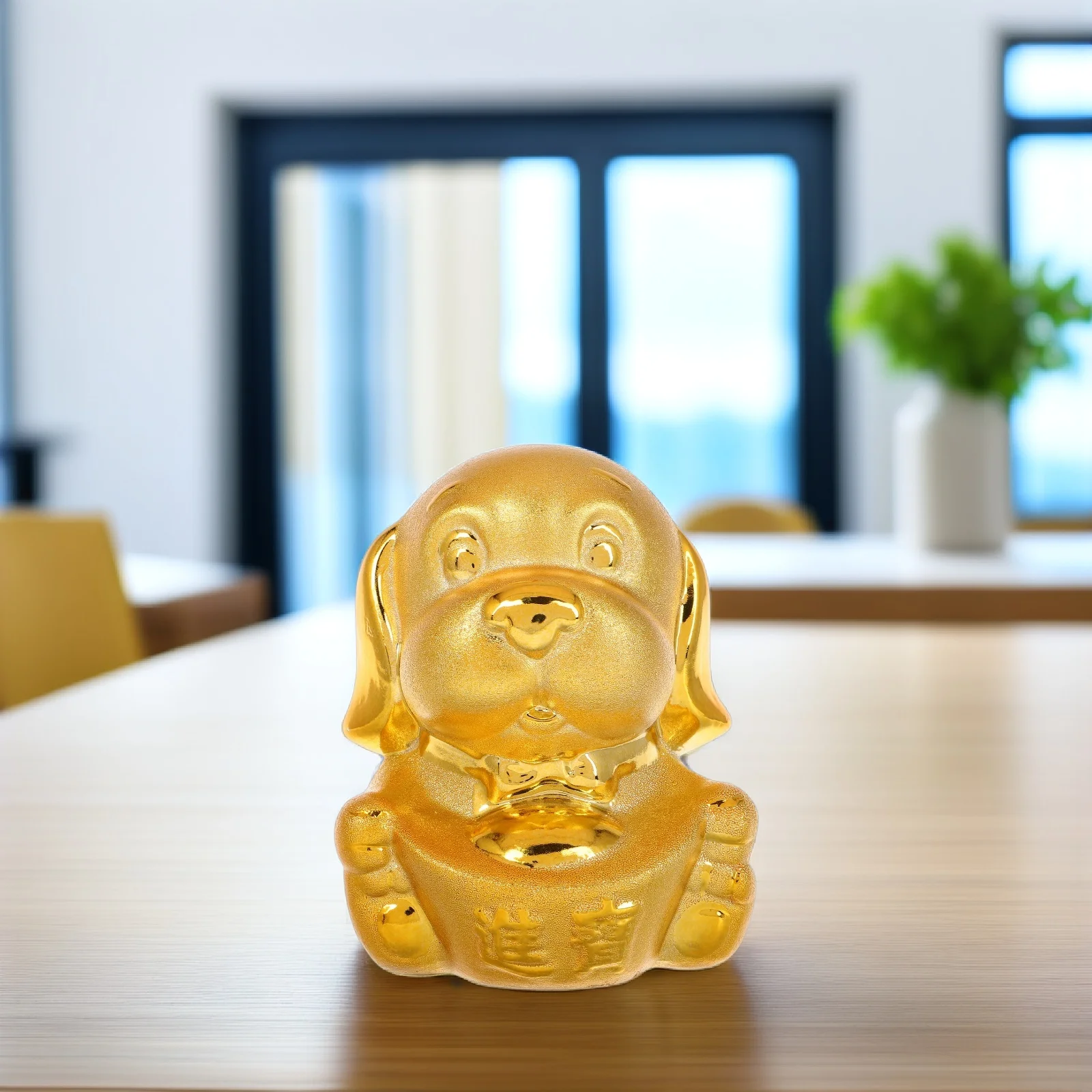 

Ceramic Dog Shaped Coin Bank Cute Money Pot Kids Piggy Bank Desktop Saving Jar Lovely Animal Shape Coin Box Banks for Kids