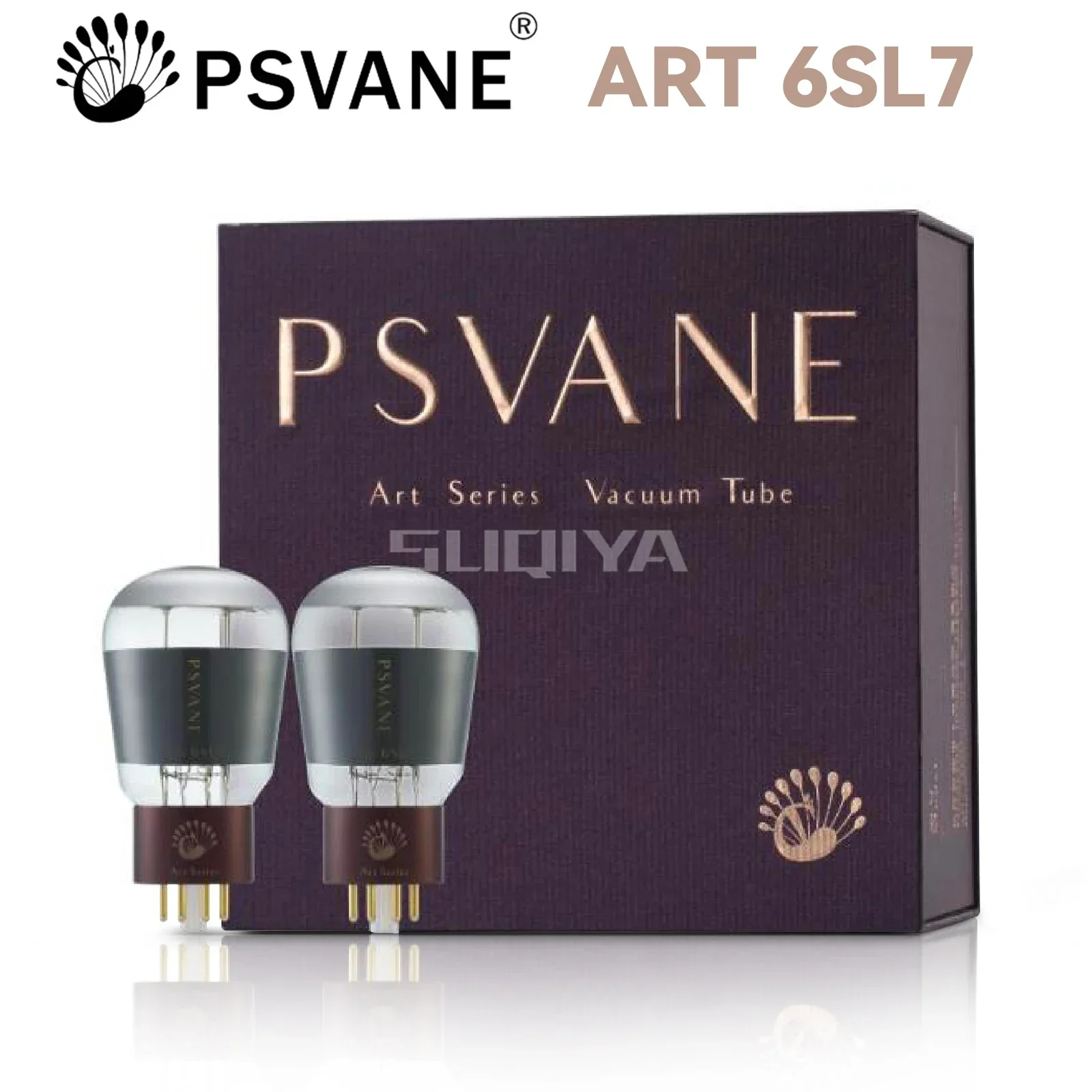 

PSVANE Art 6SL7 Vacuum Tube Replace 6H9C 6N9P 6SL7 5691 ECC35 Hifi Audio Vintage Tube AMP DIY Factory Matched