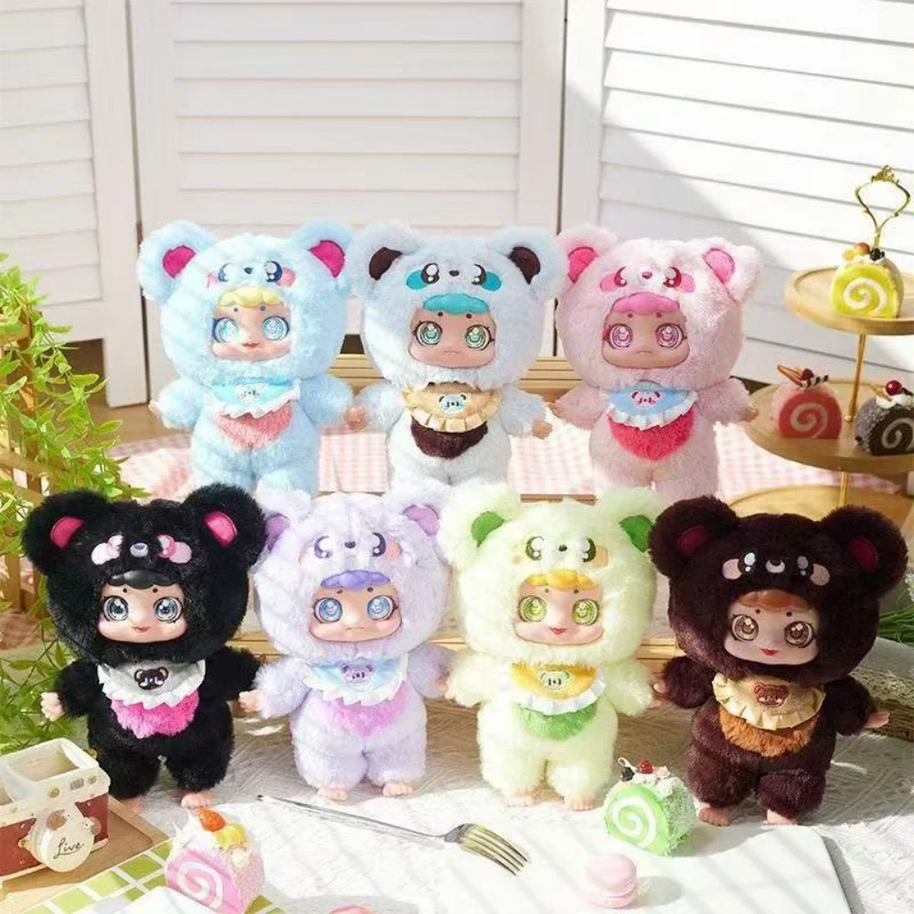 Crices الحبيب الشاي حفلة سيسي الحلو صندوق أعمى عمل أنيمي الشكل لطيف الفينيل أفخم دمية Kawaii حقيبة سلسلة مفاتيح لعبة مفاجأة