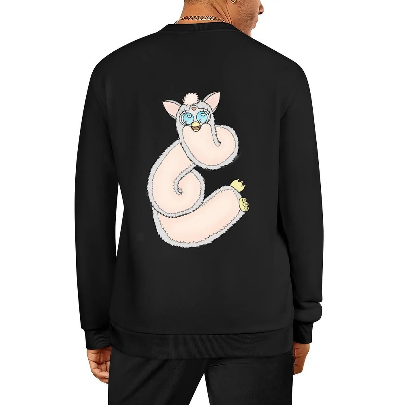 

Long Furby Pink Pullover autumn jacket men men's autumn clothes men's clothes male clothes men's sweatshirts