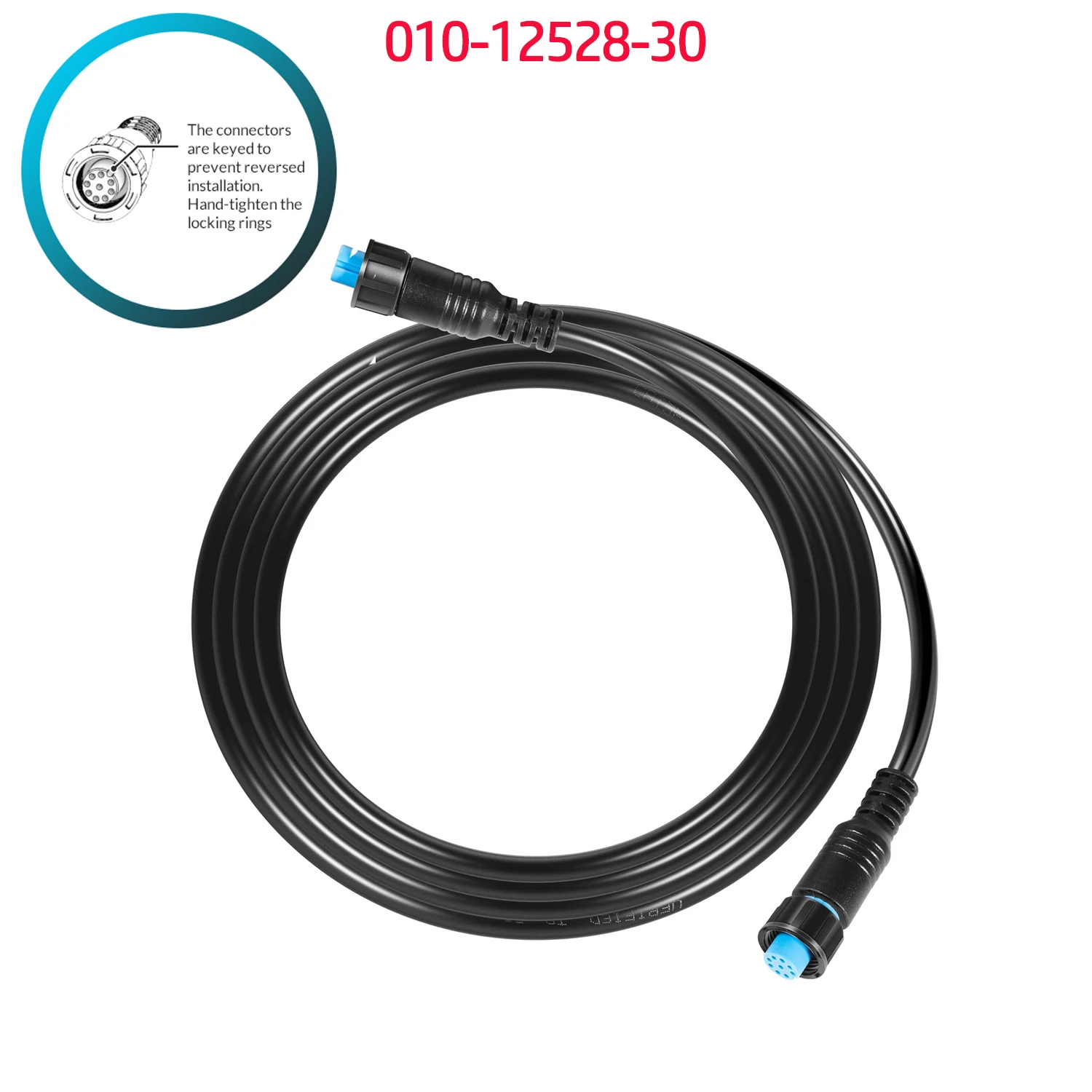 

Сетевой кабель Outboard Network Cable 010-12528-30 для Garmin BlueNet - 6 футов, Cat 6 Ethernet, для модулей GPSMAP, GMR Fantom Radar, GLS Sonar, GSD