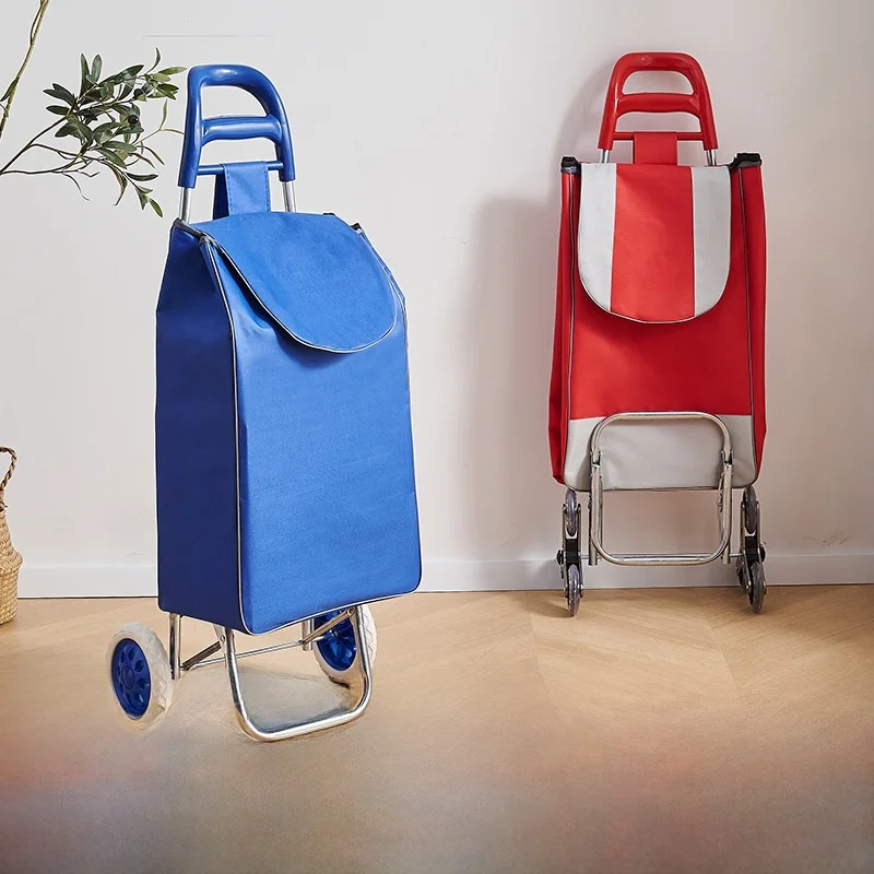 

Портативная ручная тележка для подъема по лестнице, для перевозки овощей, с выдвижной ручкой, прицеп-тележка