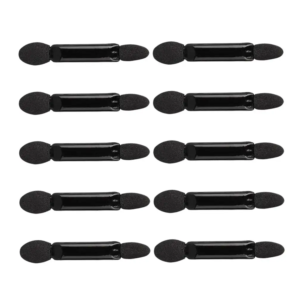 Set di pennelli per ombretto in spugna usa e getta Applicatore per trucco con punta ovale morbida per l'uso quotidiano e nel festival