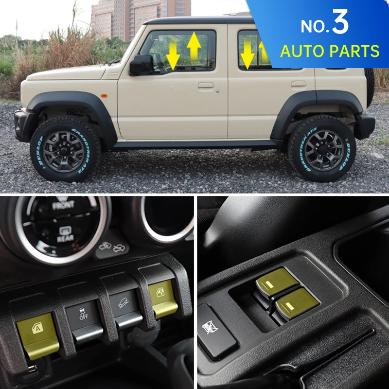 Auto Window Closer Opening + Side Mirror Folding  For Suzuki Jimny 5 door 2024 Accessories