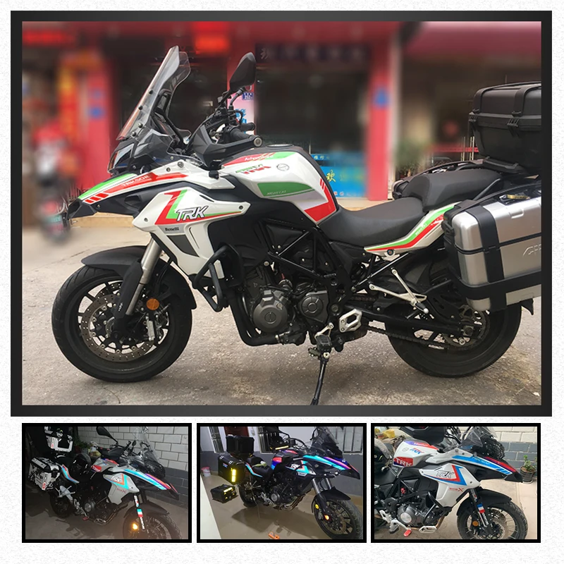 Motorcycle stickers modified vehicle decoration protection Appearance stickers set for Benelli TRK502 TRK 502X trk 502 2017-2022