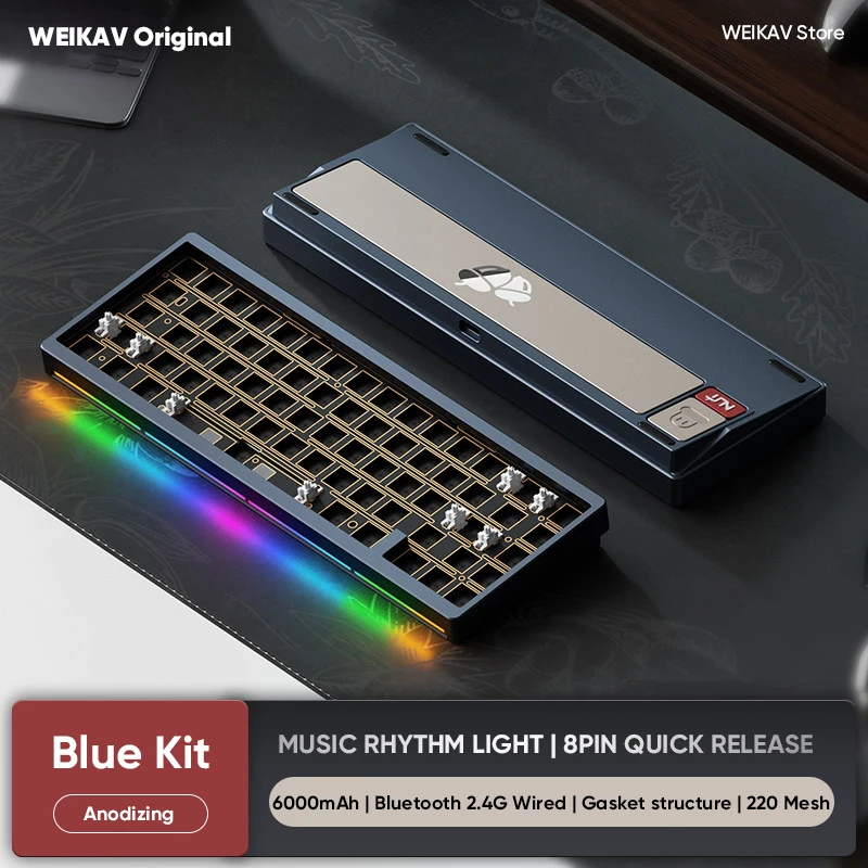 WEIKAV NUT65 Mechanical Keyboard Kit 68% layout Aluminium Gaming