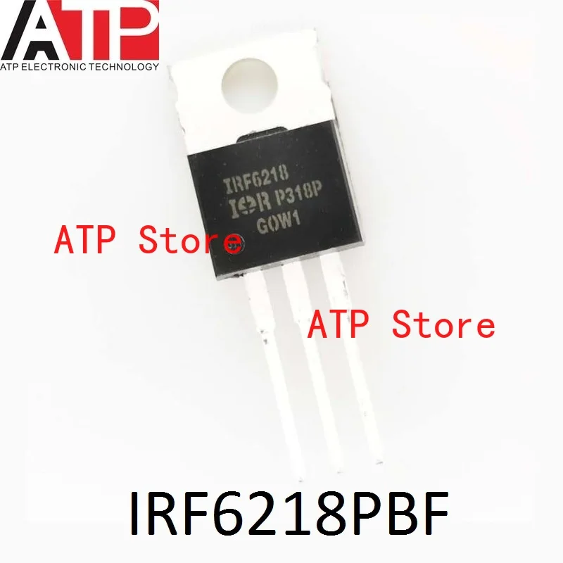 

10 шт./лот, 100% новый импортный оригинальный транзистор IRF6218 IRF6218PBF TO-220 MOSFET P-CH 150V 27A TO220AB